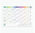 Produktbild: heaven+paper Jahresplaner A1 Wandplaner 2026 Rainbow Querformat, hochwertig verarbeitet & modern, Hergestellt in Deutschland