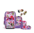 Produktbild: ergobag Schulranzen Cubo (5tlg., inkl. Sportbeutel, Federmäppchen, Schlampermäppchen, Kletties)