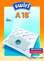 Produktbild: Swirl Staubsaugerbeutel A 18 MP Plus AirSpace für AEG | 4 Stück | MicroPor Plus | Anti-Allergen | hohe Filtration