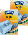 Produktbild: 2x Swirl M A 18 EcoPor Staubsaugerbeutel A18 frei Haus - 2 Pakete = 8 Beutel DHL