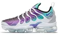 Produktbild: Nike Sneaker Air Vapormax Plus, White/Fierce Purple-Aurora Green-Black, 924453-101, 41 EU (M 8 US)