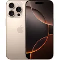Produktbild: Apple iPhone 16 Pro 128GB 6,3 Zoll IOS 5G Smartphone Titan Wüstensand Gold