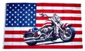 Produktbild: Flagge / Fahne USA Motorrad Hissflagge 90 x 150 cm