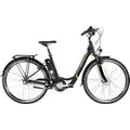 Produktbild: ZÜNDAPP Z510 700c E-Bike E Cityrad Damenrad Pedelec Elektrofahrrad Damen Fahrrad 28 Zoll (grau grün)