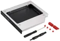 Produktbild: 12,7mm Notebook Laufwerksrahmen/Laufwerksschacht für SSD/HDD (7 - 12,5mm), Caddy
