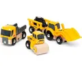 Produktbild: Brio World Eisenbahn Fahrzeug Baustellenfahrzeuge 5 Teile 33658 Ergänzungsset ✅