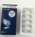Produktbild: 10 x BOSCH PURE LIGHT W16W LAMPE GLASSOCKELLAMPE 12V 16W W2.1 x 9.5d E1