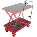 Produktbild: VEVOR Tischwagen mit hydraulischem Hub, 500 lbs, manueller Scherenhubtisch