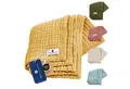 Produktbild: Babydecke Babydecke Musselin Kuscheldecke Puckdecke Baby & Neugeborene, Nordic Coast Company, Musselindecke Curry Premium Qualität 100% Baumwolle Schadstoff geprüft