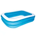Produktbild: Bestway Family Pool Planschbecken für Kinder Gartenpool in ca. 211 x 132 x 46 cm