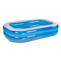Produktbild: Bestway Aufstell-Pool Planschbecken eckig Gartenpool Schwimmbecken 211x132x46cm