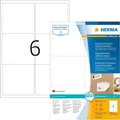 Produktbild: HERMA 10317 Adressaufkleber DIN A4 ablösbar 99,1 x 93,1 mm, 100 Blatt, Papier