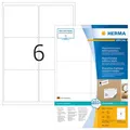 Produktbild: HERMA 10317 Repositionierbare Adressetiketten A4 99,1x93,1 mm weiß Movables Papi