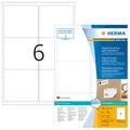 Produktbild: 600 HERMA Adressetiketten 10317 weiß 99,1 x 93,1 mm