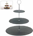 Produktbild: Etagere Servierständer Keksständer Schiefer 31 cm Fingerfood Esszimmer Häppchen