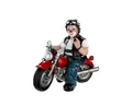 Produktbild: GILDE Dekofigur Indoor - Clown Heavy Biker - Sammelfigur Gildeclowns