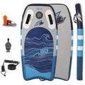 Produktbild: F2 Wellenreiter F2 Inflatable Body Board Boogie Board Air 3,7 Blau 2024/25 blau