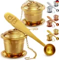 Produktbild: Apace Teesieb (2er Set) mit Teeschaufel und Abtropfschale ? Ultrafeines Tee-Ei