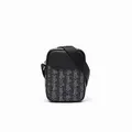 Produktbild: Lacoste Herren Beuteltasche VERTICAL CAMERA BAG, Handtasche,Umhängetasche,Schulterriemen,Tunnelzug,SCHWARZ/GRAU (H45),Einheitsgröße (One Size)