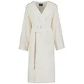 Produktbild: Cawö Damenbademantel Damen Bademantel mit Kapuze, Midi, Baumwolle, Kapuze, Gürtel, Baumwolle beige L