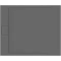 Produktbild: Ideal Standard Ultra Flat S i.life Rechteck-Brausewanne, 1200x1000x30mm, T5228FS, Farbe: Quarzgrau