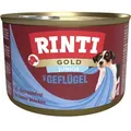 Produktbild: Rinti Gold Junior Geflügelhäppchen | 12x 185g Hundenassfutter
