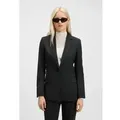 Produktbild: HUGO für Damen. 50516447 Blazer Atana schwarz (40), Lässig, Party, Synthetisch, Klassisch
