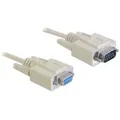 Produktbild: DeLOCK Serielles Kabel D-Sub 9 Stecker zu Buchse 2 m