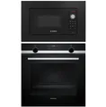 Produktbild: Backofenset Siemens Backofen Teleskopauszug + Bosch Mikrowelle 38cm Nischenhöhe