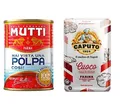 Produktbild: Testpaket 10x Caputo Cuoco 1kg Mehl - 12x Mutti Polpa Pomodoro Tomatenpulpe 400g