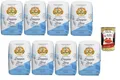 Produktbild: Italian Gourmet Bundle – Doppio Zero Weizenmehl Typ 00 Allzweck für Pizza, Pasta & Backen, 8×1 kg (8 kg) Vorratspack, fein vermahlen für Teig & Gebäck + Italian Gourmet Polpa