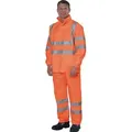 Produktbild: Warnschutz-Regenjacke Gr.M orange PREVENT...
