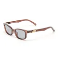 Produktbild: Le Specs CONFIDENTIAL CHOCOLATE - Sonnenbrille für Damen D-FRAME Rahmenform mit hohem UV-Schutz LSP2552155