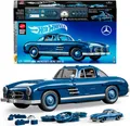 Produktbild: Mattel® Modellbausatz Mattel Brick Shop Hot Wheels, PREMIUM SERIES MERCEDES-BENZ, Maßstab 1:12, (1600-tlg)