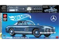 Produktbild: MATTEL BRICK SHOP HWW25 Hot Wheels Premium Series Mercedes-Benz 300 SL Bausatz, Blau