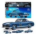 Produktbild: Hot Wheels Brick Shop Mercedes-Benz 300 SL Bausatz Interlocking Blocks WW25