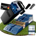 Produktbild: WERKTHOR flache Auffahrkeile für bis 5t - [2er Set] Auffahrkeile für Wohnwagen
