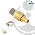 Produktbild: tecuro Saugfilter Set 1/2 Zoll - MS Fußventil mit Rückschlagventil, Saugkorb
