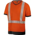 Produktbild: Würth MODYF Warnschutz-Shirt Fluo EN 20471 Hi-Vis Shirt für Herren Professionelles Warnschutz T-Shirt für Handwerker orange XXL