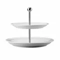 Produktbild: Thomas Trend Etagere, Flache Teller, Porzellan, Weiß, Ø 20 / 26 cm, 2-Stufig,...