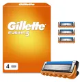Produktbild: Gillette Fusion5 Rasierklingen, 4 Original Ersatzklingen für Herren mit Größerem Gleitstreifen für Ein Sanftes Gleiten und 5 Klingen für Eine Unglaublich Gründliche und Komfortable Rasur