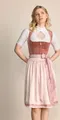 Produktbild: Dirndl Dena 60cm Länge rost 38
