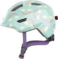 Produktbild: ABUS Fahrrad Helm Kids Smiley 3.0 Led green nordic S 45-50 cm