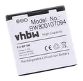 Produktbild: vhbw Akku kompatibel mit Hagenuk C900 Handy Smartphone Telefon (900 mAh, 3,7 V, Li-Ion)