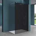 Produktbild: Mai & Mai Duschwand für Dusche Duschabtrennung 110x200cm Walk-In ESG-Sicherheitsglas 10mm NANO Glas BRAM1 Bremen2VG