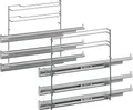 Produktbild: Bosch HEZ638300 Zubehör für Backöfen, 3-fach Teleskopvollauszug silber 2