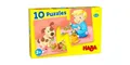 Produktbild: Haba Puzzle HABA 1306799001 - 10 Puzzle Mein Spielzeug, Kinderpuzzle, 10x2 Teile, Puzzleteile