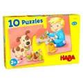 Produktbild: HABA 10 Puzzles - Mein Spielzeug 306799