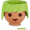 Produktbild: Lechuza Übertopf OJO, apple green, Ø 21 x 16 cm, aus Kunststoff, für innen, mit Wasserspeicher