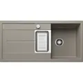 Produktbild: Blanco METRA 6 S Spüle 517354 100x50cm, PuraDur tartufo, reversibel, mit Ablauffernbedienung/Zubehör